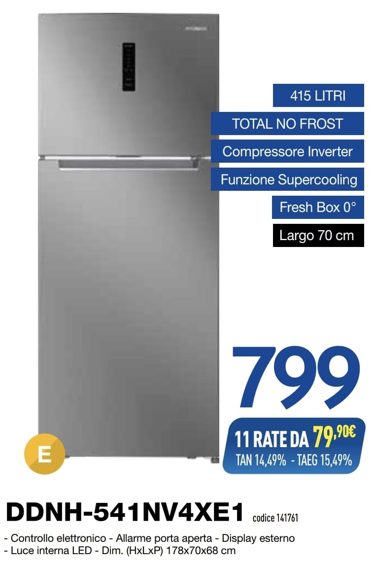 HYUNDAI FRIGO DOPPIA PORTA DDHN-541NV4XE1